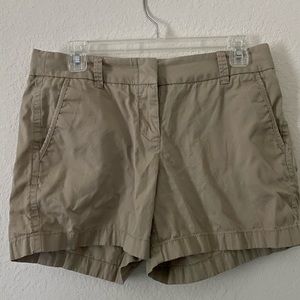 J. Crew China Broken-In khaki shorts